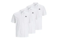 Jack & Jones Poloshirt RISE INFINITY POLO MULTIPACK Weiß