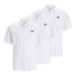 Jack & Jones Poloshirt RISE INFINITY POLO MULTIPACK Weiß
