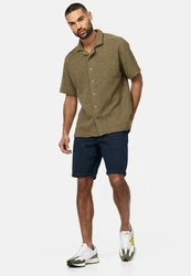 Indicode Langarmhemd INRaney Khaki/Braun/Dunkelgrün/Beige