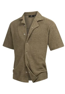 Indicode Langarmhemd INRaney Khaki/Braun/Dunkelgrün/Beige Indicode Langarmhemd INRaney Khaki/Braun/Dunkelgrün/Beige