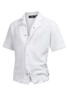Indicode Langarmhemd INRaney Weiß/Grau/Rot/Creme/Hellgrau