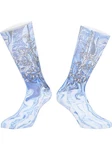CARLO COLUCCI Socken Derdouri Hellblau/Gelb/Blau