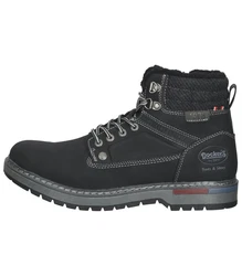 Dockers by Gerli Herren Schnürboots Schwarz/Dunkelgrau/Grau