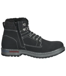 Dockers by Gerli Herren Schnürboots Schwarz/Dunkelgrau/Grau