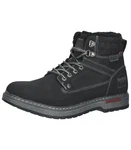 Dockers by Gerli Herren Schnürboots Schwarz/Dunkelgrau/Grau