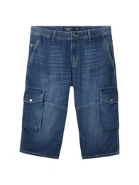 Relax-fit-Jeans Morris Overknee Shorts mit recycelter Baumwolle