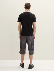 TOM TAILOR Relax-fit Jeans Morris Overknee Shorts Dunkelgrau/Khaki/Grau/Schwarz/Dunkelblau