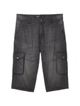 TOM TAILOR Relax-fit Jeans Morris Overknee Shorts Dunkelgrau/Khaki/Grau/Schwarz/Dunkelblau