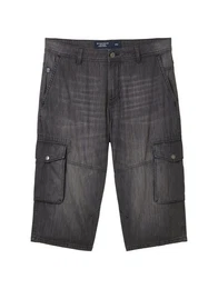 Relax-fit-Jeans Morris Overknee Shorts mit recycelter Baumwolle