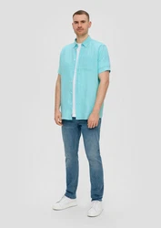 s.Oliver Kurzarmhemd Garment Dye 