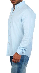 CARISMA Langarmhemd Regular Button-Down-Kragen Uni (8529)