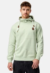 Indicode Hoodie Meza Hellgrün/Grün/Khaki