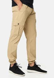 Indicode Cargohose INLandie Khaki/Beige