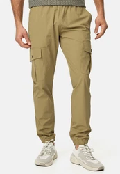 Indicode Cargohose INLandie Khaki/Dunkelgrün/Beige