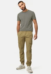 Indicode Cargohose INLandie Khaki/Dunkelgrün/Beige