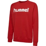 hummel Sweatshirt Logoprint Sport Sweatshirt Pullover mit Raglanärmel (7250) Rot/Braun/Orange