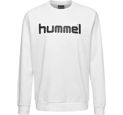 hummel Sweatshirt Logoprint Sport Sweatshirt Pullover mit Raglanärmel (7250) Grau/Weiß/Dunkelgrau/Beige