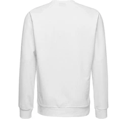 hummel Sweatshirt Logoprint Sport Sweatshirt Pullover mit Raglanärmel (7250) Grau/Weiß/Dunkelgrau/Beige
