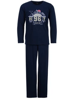 Henry Terre Schlafanzug Pyjama Set Colorado (96)