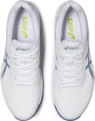 Asics GEL-GAME 9 CLAY/OC Hallenschuh weiß/stahlblau