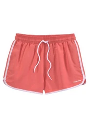 Badeshorts mit Kontrastpiping