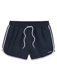 Badeshorts mit Kontrastpiping