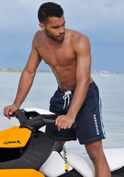 Chiemsee Badeshorts sportliche Bade-Shorts Dunkelblau/Blau