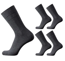Socken Herren Socken 4er Pack uni basic anthrazit 39-42