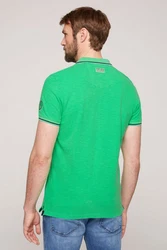 CAMP DAVID Poloshirt Neonfarben/Grün