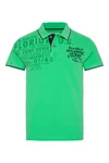 CAMP DAVID Poloshirt Neonfarben/Grün