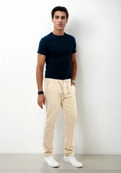 Indicode Stoffhose Inboris Beige/Weiß/Creme/Khaki/Dunkelblau/Schwarz/Hellblau