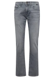 Mavi Straight-Jeans MARCUS Grau/Hellgrau