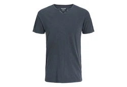 Jack & Jones T-Shirt Splitneck Tee navy