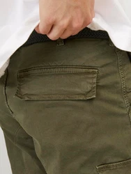 Jack & Jones Shorts JPSTCOLE JJTUCKER CARGO SHORT SN Dunkelgrün/Khaki/Grün