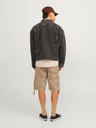 Jack & Jones Shorts JPSTCOLE JJTUCKER CARGO SHORT SN Khaki/Braun/Beige