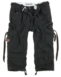 Trooper Cargoshorts Engineer Schwarz/Dunkelblau/Khaki