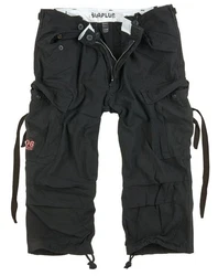 Trooper Cargoshorts Engineer Schwarz/Dunkelblau/Khaki