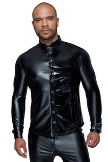 Noir Handmade Men Langarmhemd H064