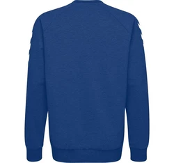 hummel Rundhalspullover Hellblau/Dunkelblau/Blau