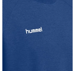 hummel Rundhalspullover Hellblau/Dunkelblau/Blau