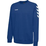 hummel Rundhalspullover Hellblau/Dunkelblau/Blau