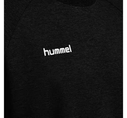 hummel Rundhalspullover Schwarz/Bordeaux