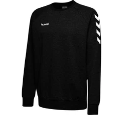 hummel Rundhalspullover Schwarz/Bordeaux