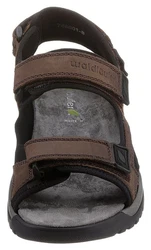 Waldläufer Sandale H-Taro Dunkelbraun/Khaki/Braun/Beige