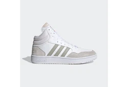 adidas Sportswear HOOPS 3.0 MID Sneaker Hellgrau/Grau/Weiß/Silber