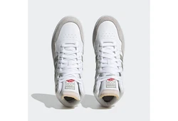 adidas Sportswear HOOPS 3.0 MID Sneaker Hellgrau/Grau/Weiß/Silber