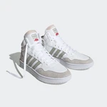 adidas Sportswear HOOPS 3.0 MID Sneaker Hellgrau/Grau/Weiß/Silber