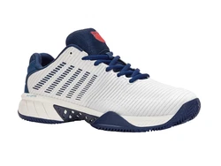 K-Swiss HYPERCOURT EXPRESS 2 HB Tennisschuh BLANC DE BLANC/BLUE OPAL/L