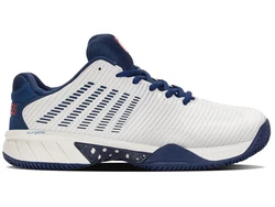 K-Swiss HYPERCOURT EXPRESS 2 HB Tennisschuh BLANC DE BLANC/BLUE OPAL/L