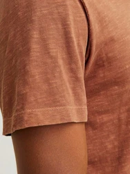 Jack & Jones T-Shirt JJESPLIT NECK TEE SS NOOS (1-tlg) 